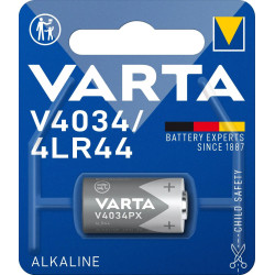 VARTA Alkaline V4034 PX 4LR44 1kos (4034101401)