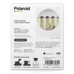 POLAROID film color 600 ROUND FRAME, exp. 05/25