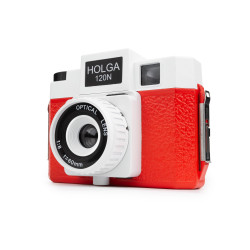 Holga 120N camera, red
