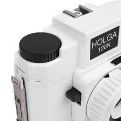 HOLGA 120N, fotoaparát, biely
