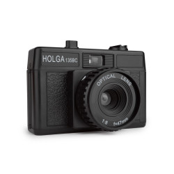 HOLGA 135BC ALL BLACK Edition 35 mm, camera