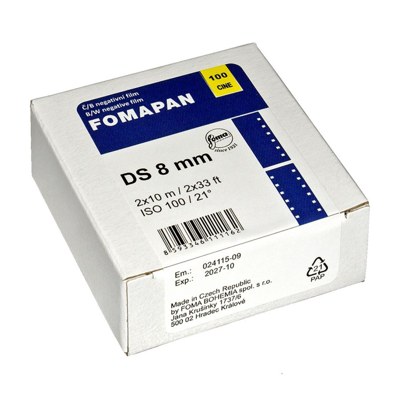 FOMAPAN 100 Cine DS8/10 bm