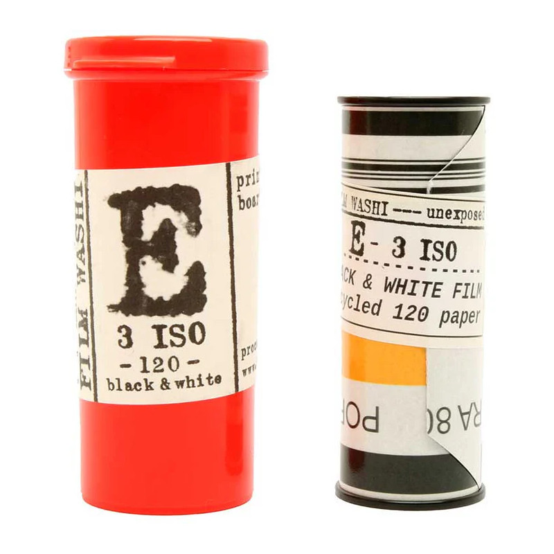 WASHI E 3 120 PCB – čb zvitkový negatívny film