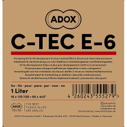ADOX C-Tec E-6, color reversal kit for 12 films