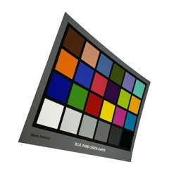 Barvna umeritvena tabela 14x19 cm