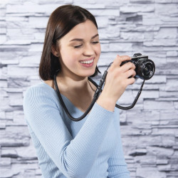 HAMA Braid 120, camera strap, black