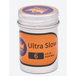 KING FILM Ultra Slow 6 B&W 135/36, čb negatívny film