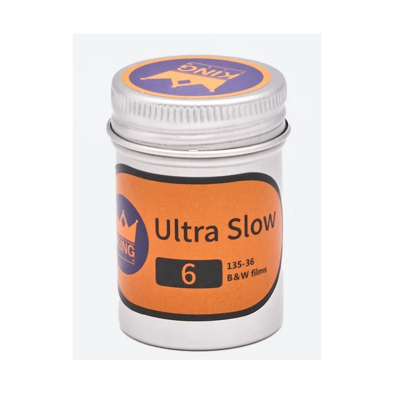 KING FILM Ultra Slow 6 B&W 135/36, čb negatívny film