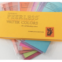 PEERLESS WATERCOLORS Original 1885 Complete Edition, sada listů na míchaní barev