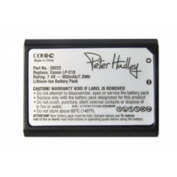 Peter Hadley CANON LP-E10, battery
