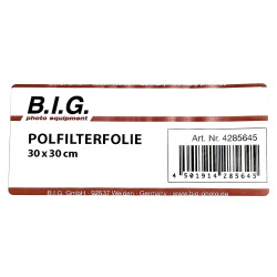 Polarizační fólie lineární 30 x 30 cm