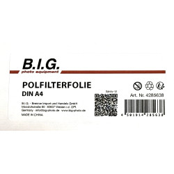 Polarizační fólie lineární 21 x 30 cm (A4)