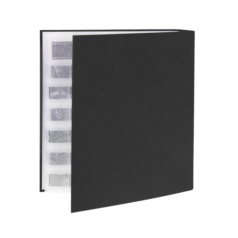 Archival binder with protective box black for 100 sheets