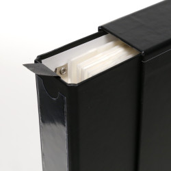 Archivní pořadač na filmy s pouzdrem černý