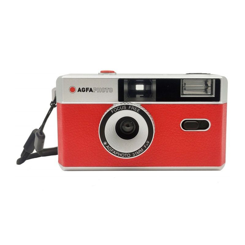 AgfaPhoto camera for 35mm film, red
