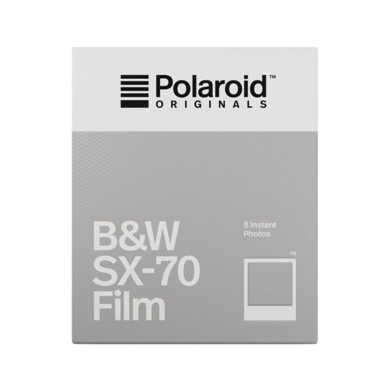 POLAROID SX-70 B&W, 8× Instant Film