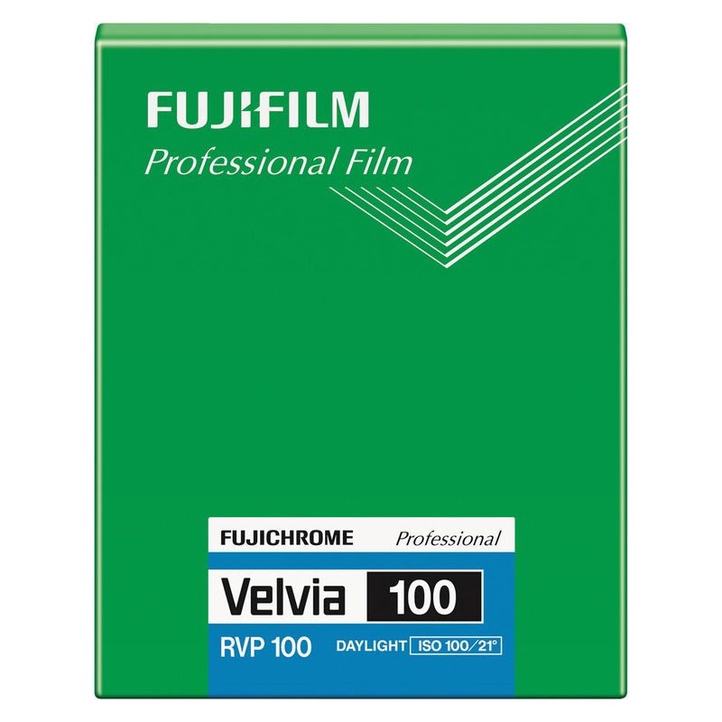 Fujifilm Fujichrome Velvia 100 RVP 4x5"/20