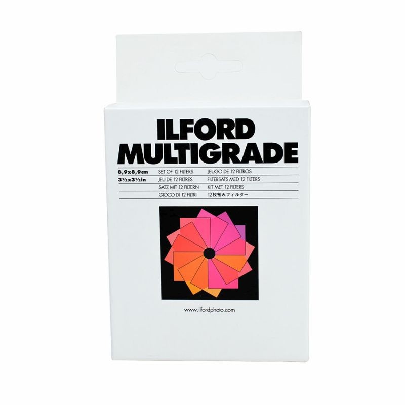 Sada filtrů Ilford multigrade 8,9x8,9cm