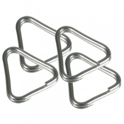 Triangel eye to eye on belt, 4 pcs