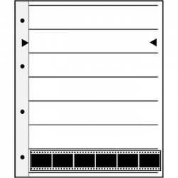 Archival Storage Page for 35mm films, acetate
