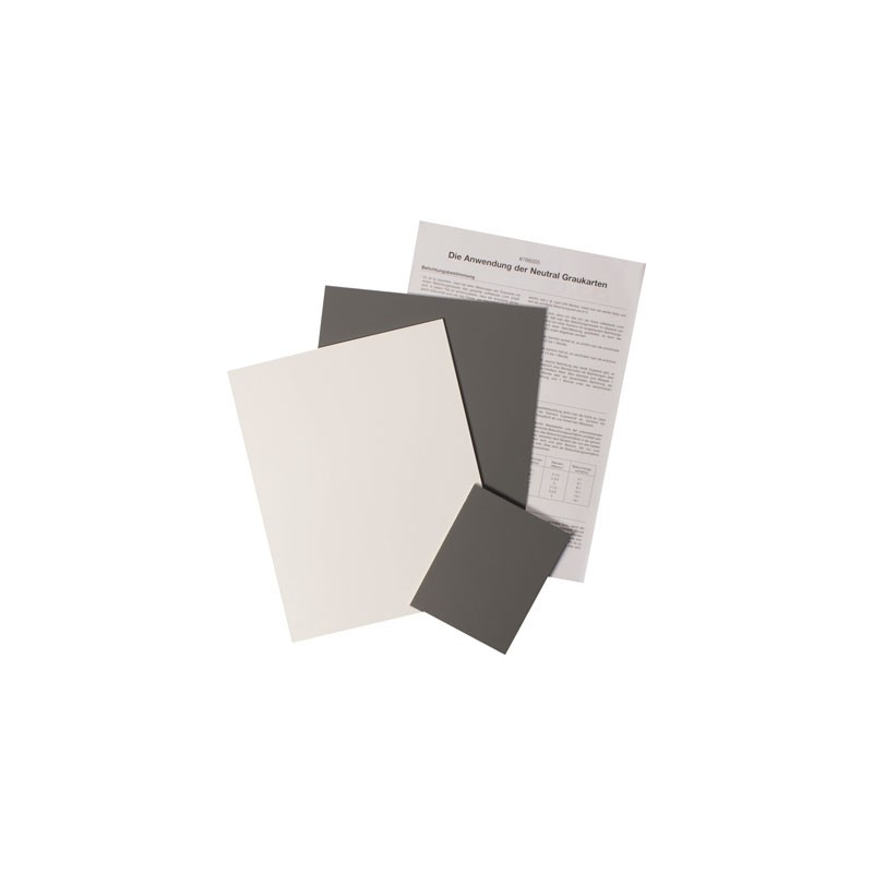 18% grey plate 20x25 cm