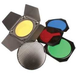 Helios svjetlosne rolete + 4 filtera u boji + saćasti filter 6x6 mm