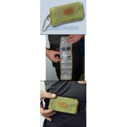 Pouzdro na paměťové karty Kalahari khaki