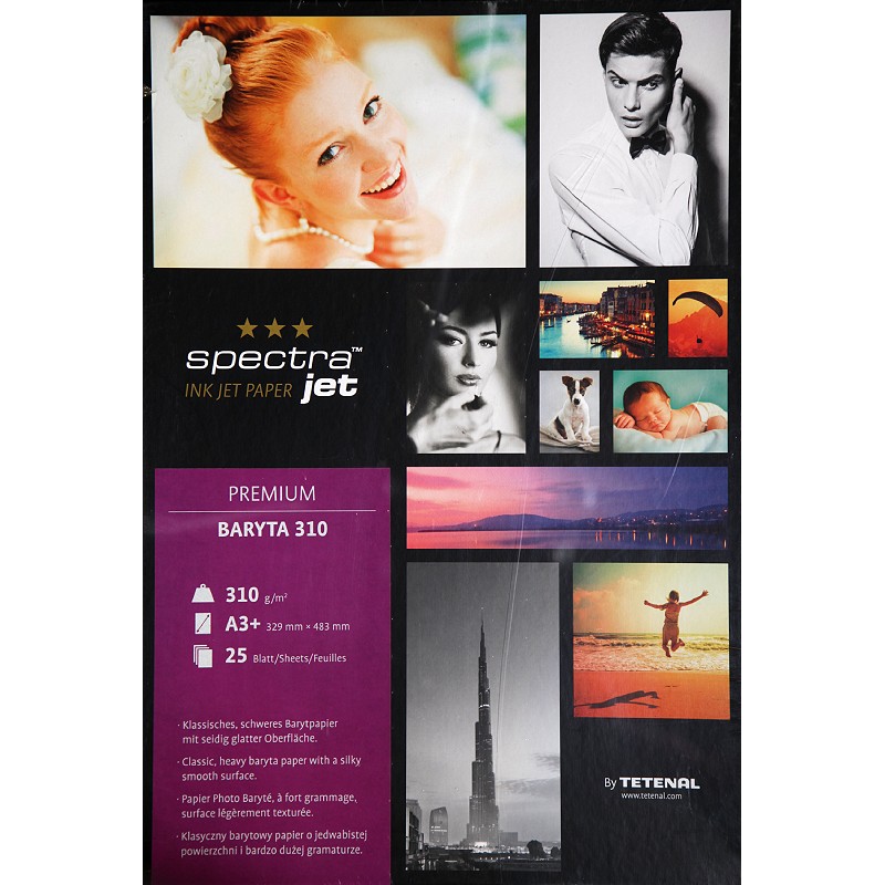 Tetenal Premium Barit A3+, 25 listov, 310g