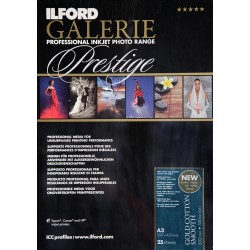 Ilford Galerie Prestige, zlatá bavlna, hladká, A3, 25 listů, 330 g