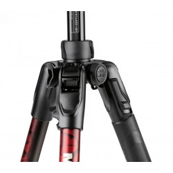 Manfrotto Befree Advanced Alu Travel Kit Twist, rdeč (MKBFRTA4RD-BH)