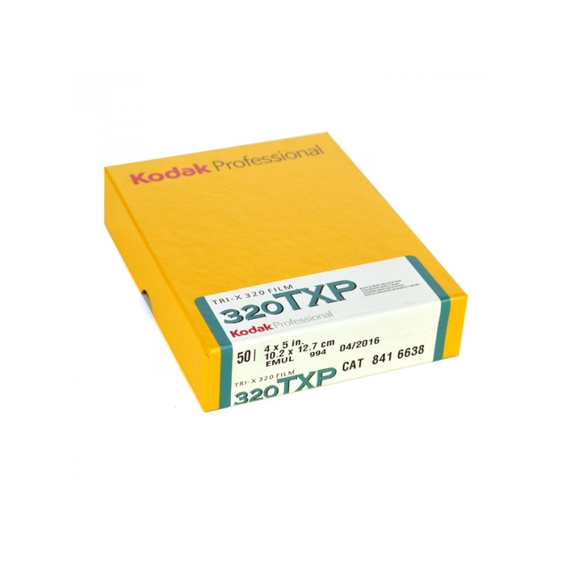 Kodak TRI-X 320 TXP Pan 4x5"/10
