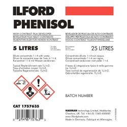 Ilford Phenisol 5 L film developer