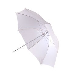 HELIOS umbrella white translucent 185 cm
