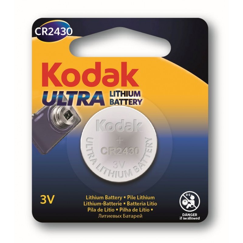 KODAK Lithium CR2430 1pc (887930414752)