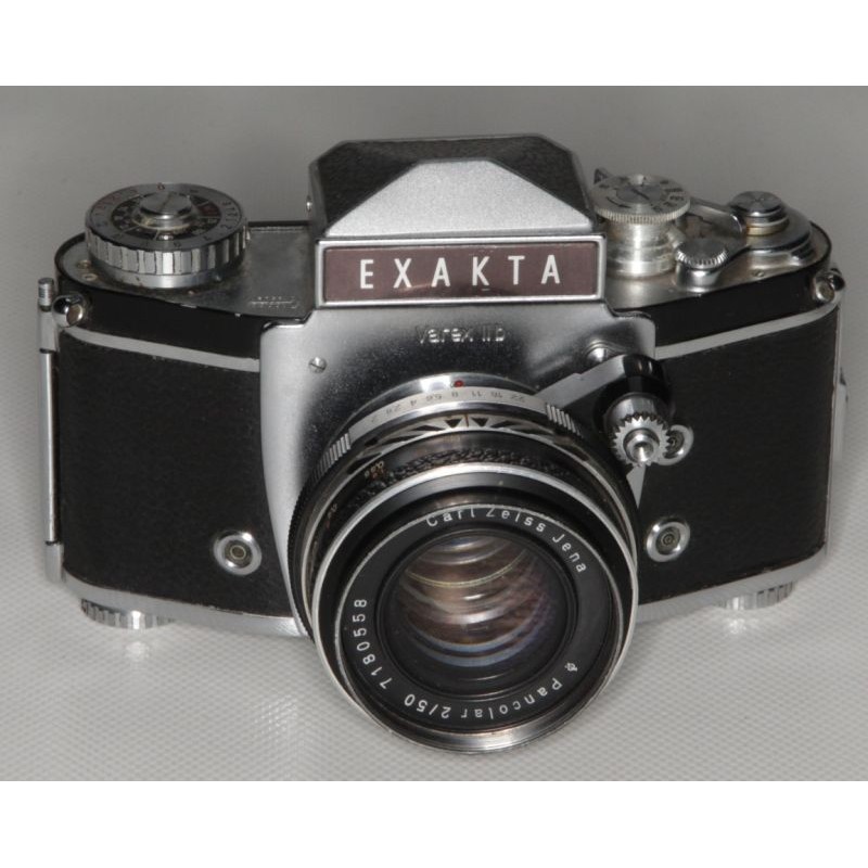EXAKTA varex IIb , Zeiss Pancolar 2/50, použitý, servis?