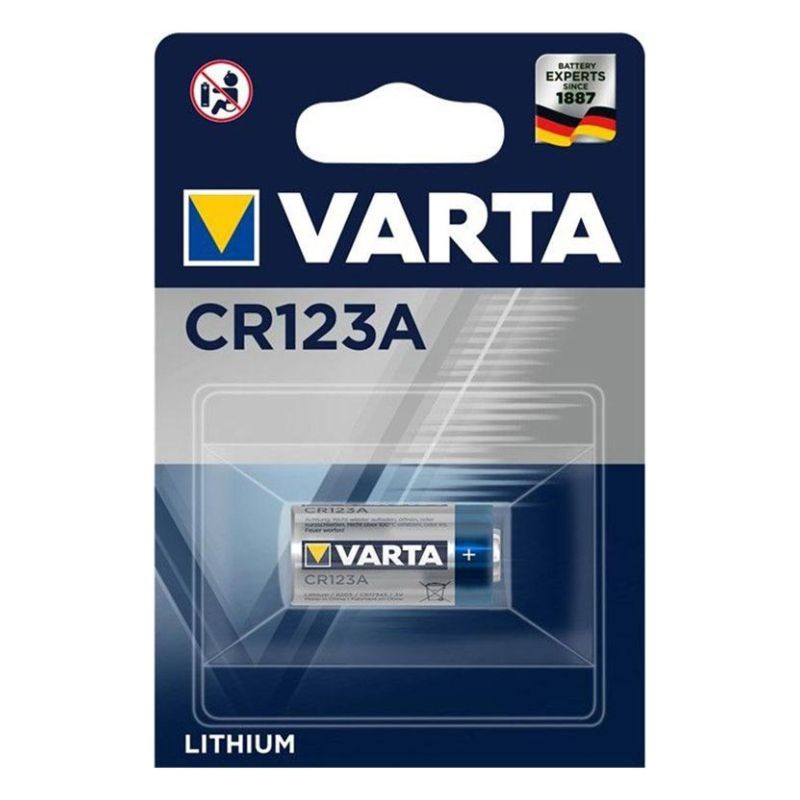 VARTA Lithium CR123A 1 kos (6205301401)