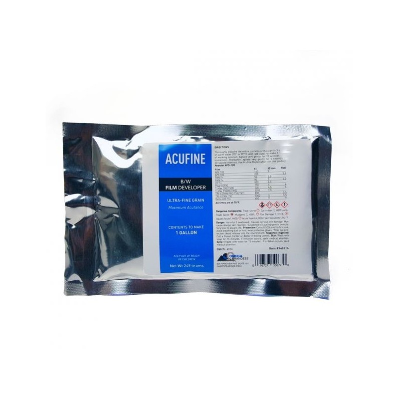 ACUFINE film developer, gallon