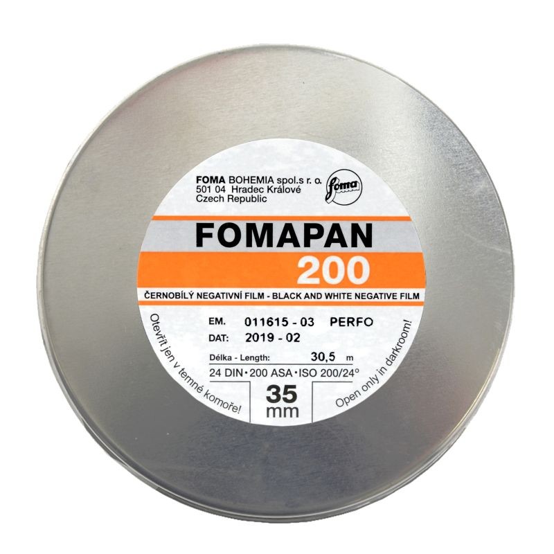 Foma Fomapan 200 35 mm x 30,5 bm Kreativní