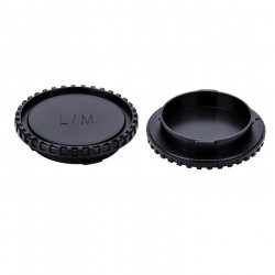 Set: body cap + rear lens cap - Leica M