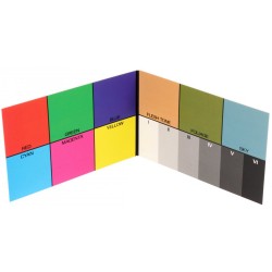 B.I.G. Reference colour chart, folding