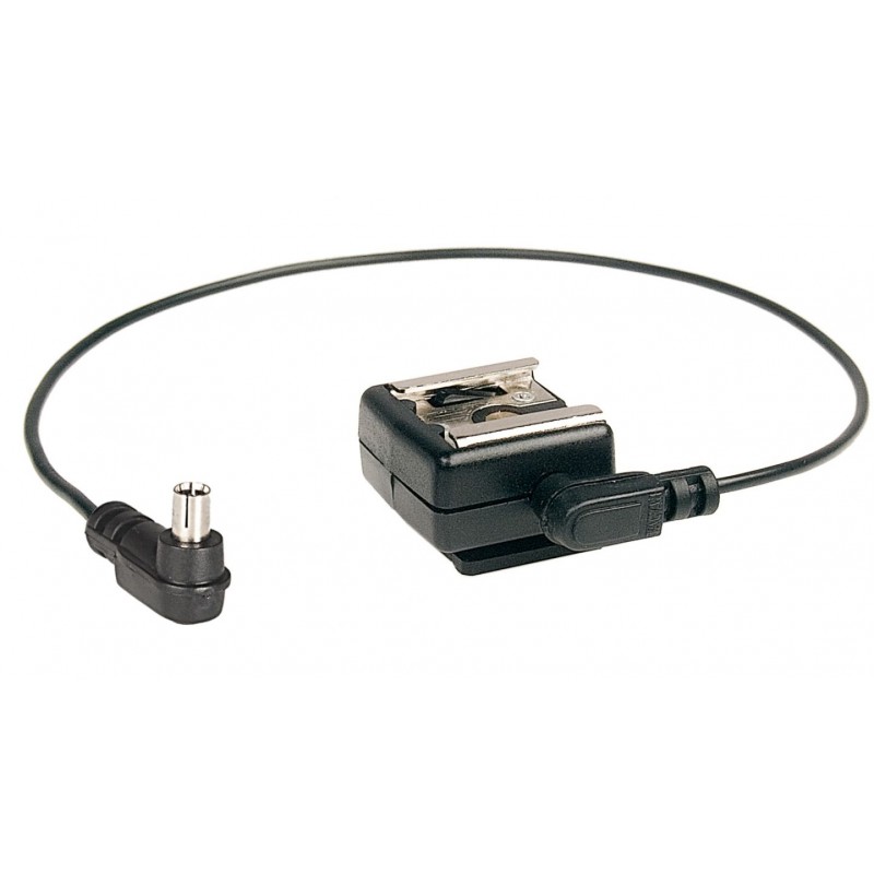 Synchro box with centre contact and synchro cable, PC connector
