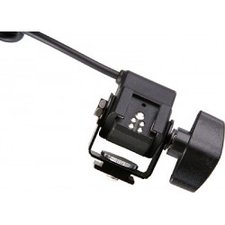 B.I.G. Spiral cable with screw, with joint, for Canon E-TTL II flash, 1 m